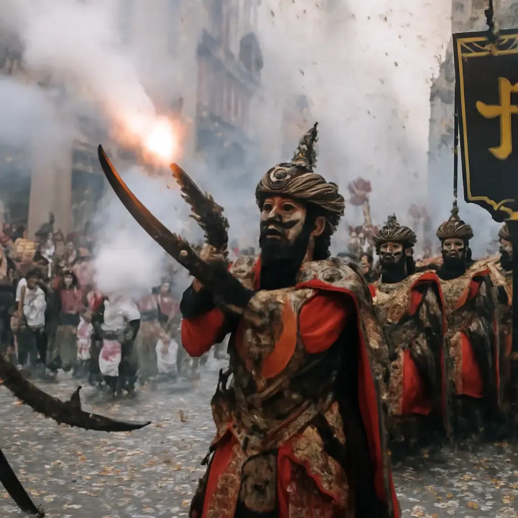 Alcoy gids - Het Moren en Christenen-feest