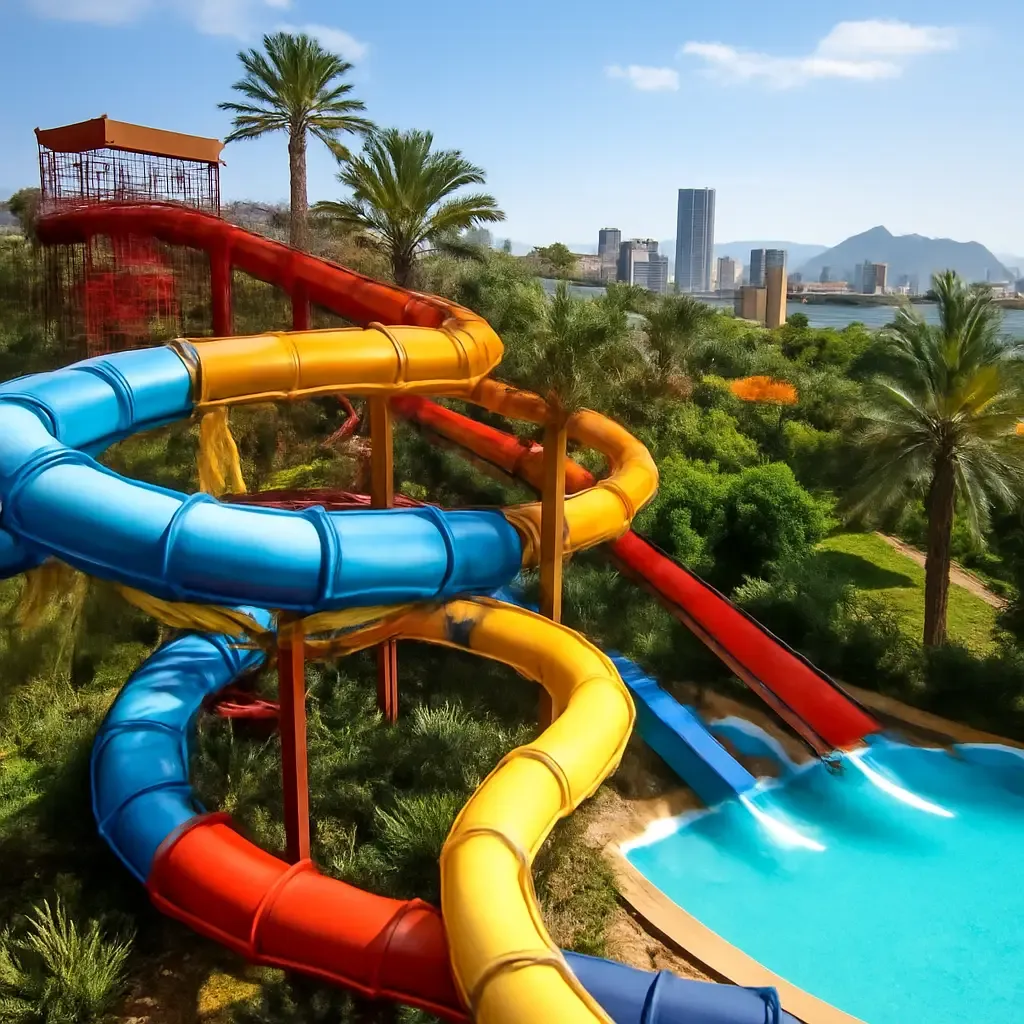 Aqualandia gids - Glijbanen en attracties per leeftijdsgroep