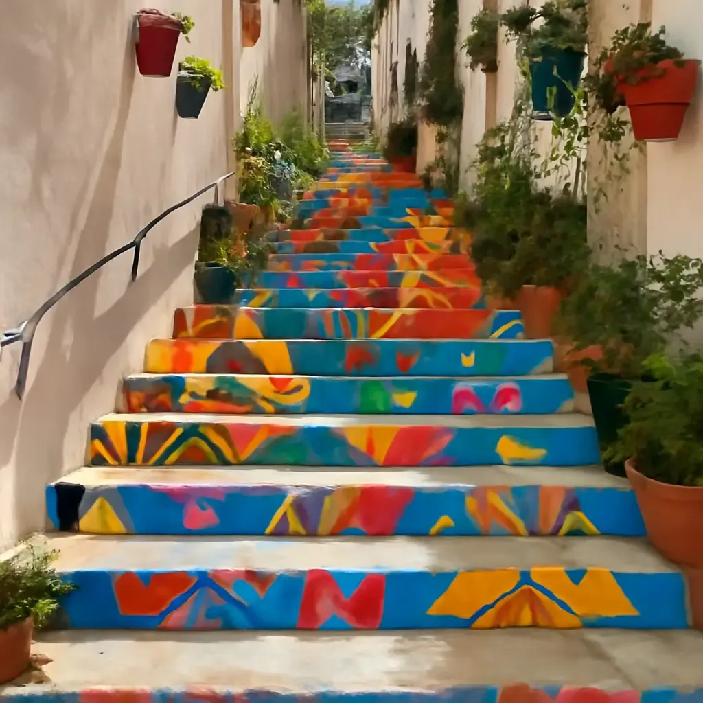 Barrio santa cruz - Kleurrijke huizen en street art