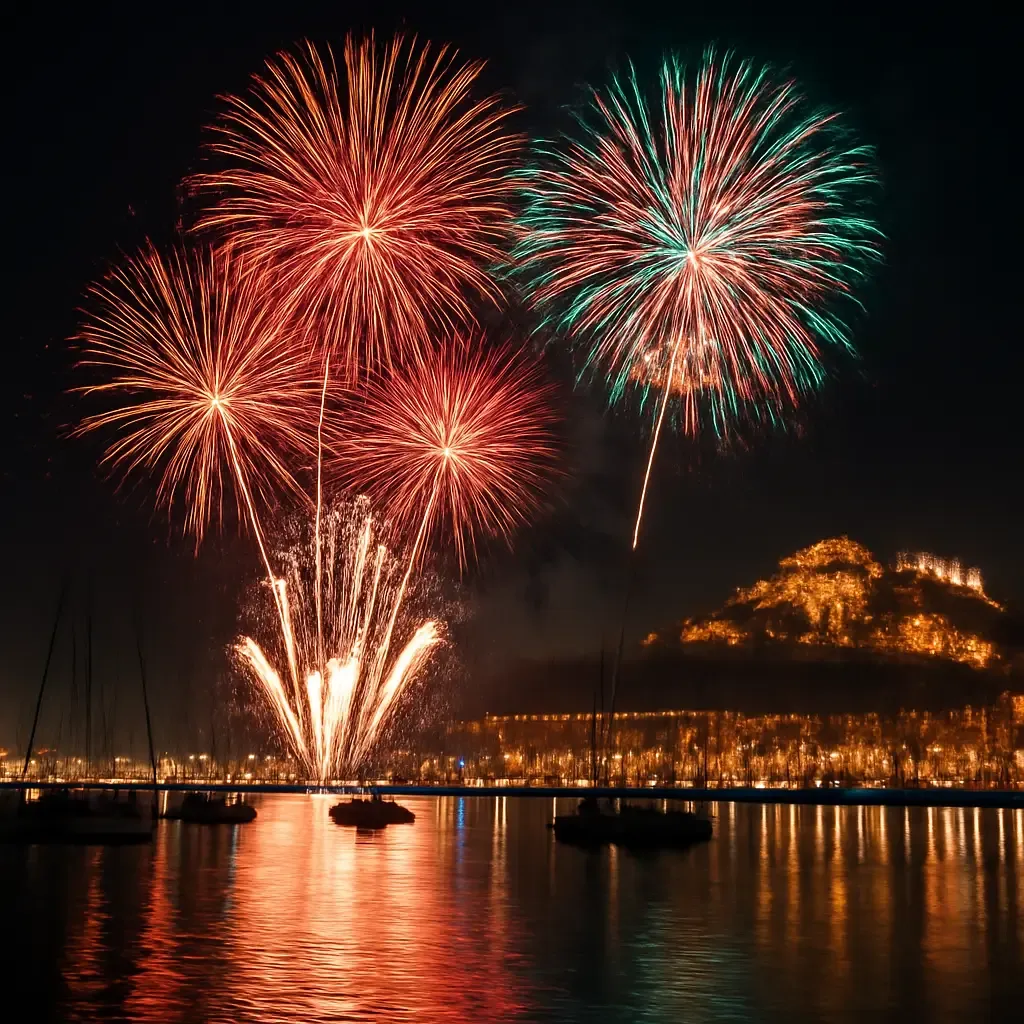 Hogueras de san juan - Mascletaes en vuurwerk: de hemel in lichterlaaie