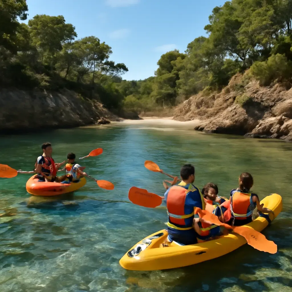 Kajakken costa blanca - Kajakken als gezinsactiviteit