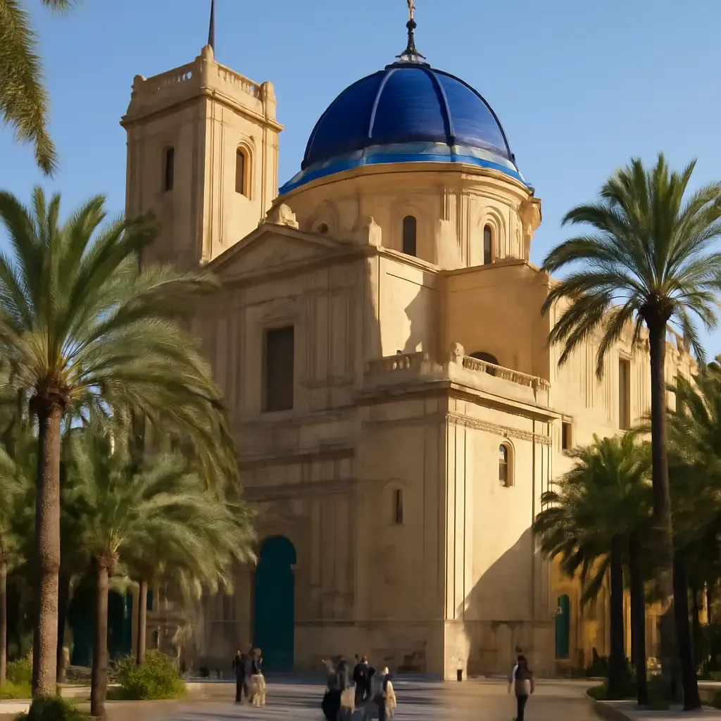 Misteri delx - De Basilica de Santa Maria als decor