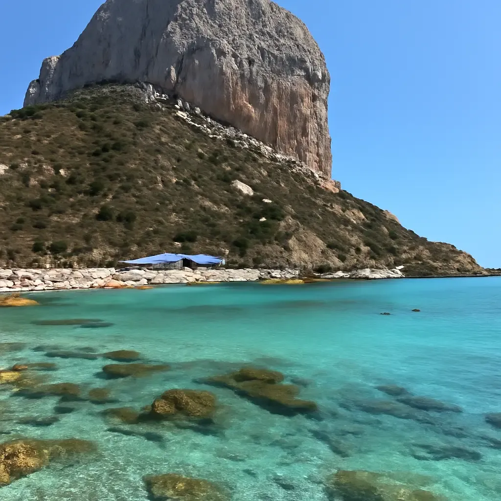 Penyal difac calpe - Het mariene leven rond de rots