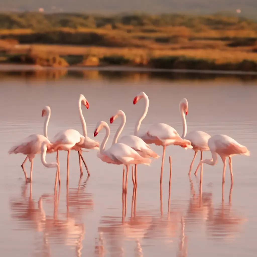 Salinas torrevieja - Flamingo's en andere vogels