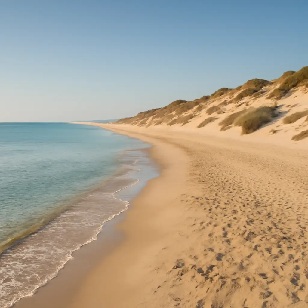 Stranden guardamar - Playa del Moncayo en Playa de les Ortigues