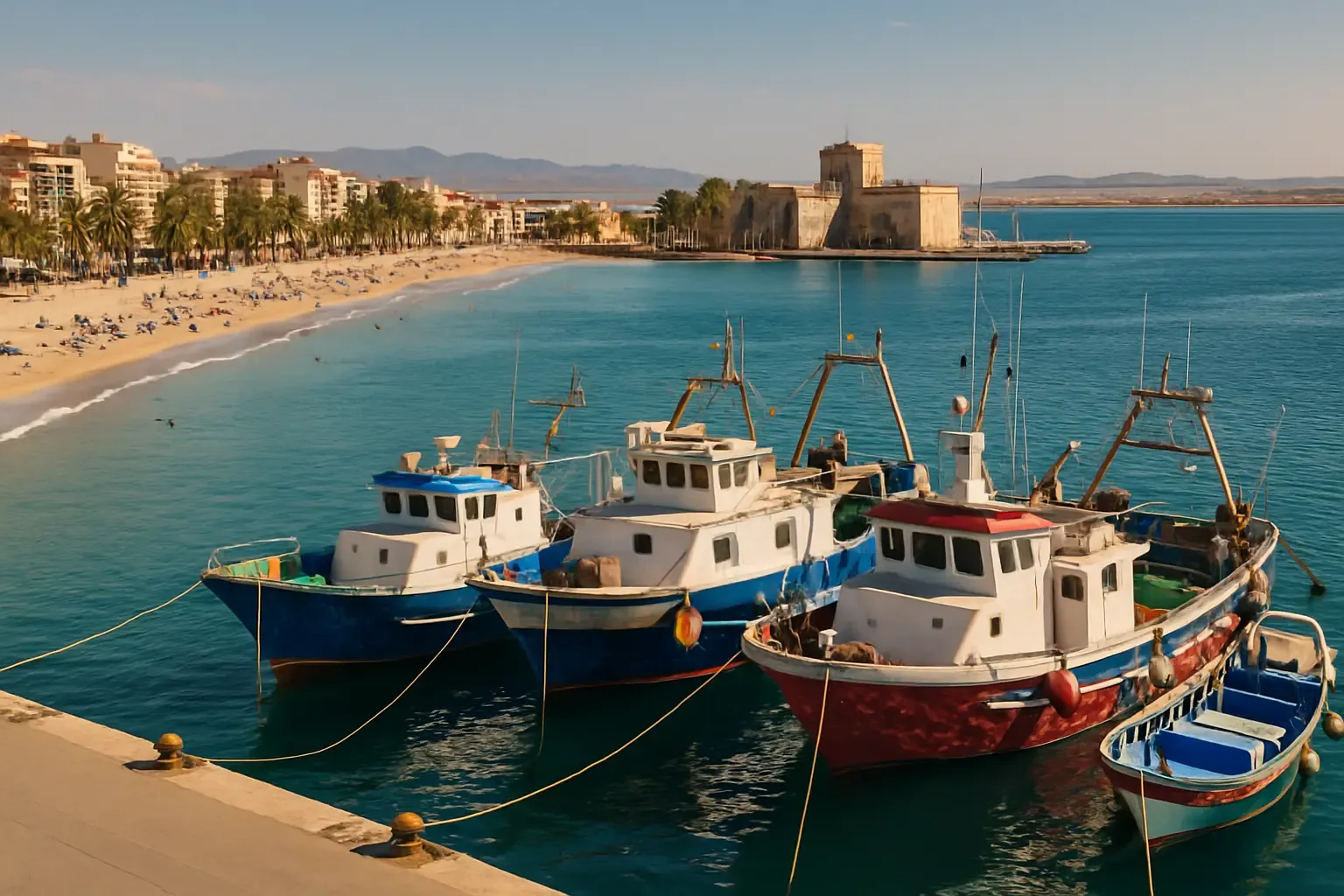 De stranden van Santa Pola: vissersdorp aan zee