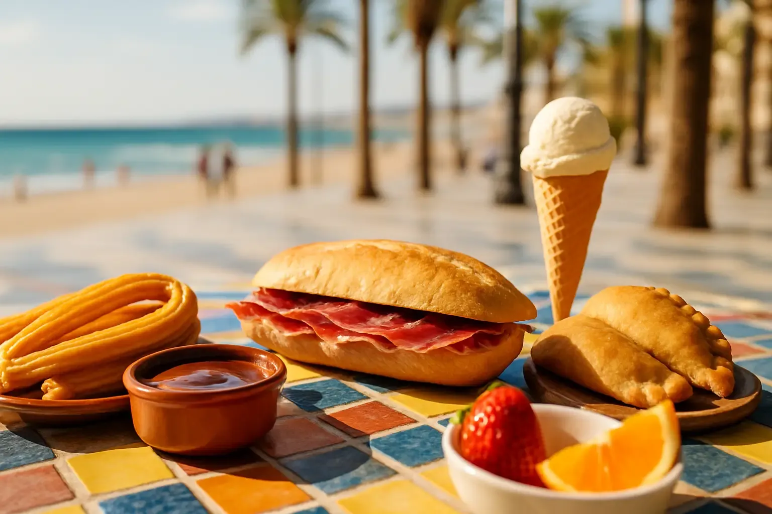 Street food en snacks aan de Costa Blanca