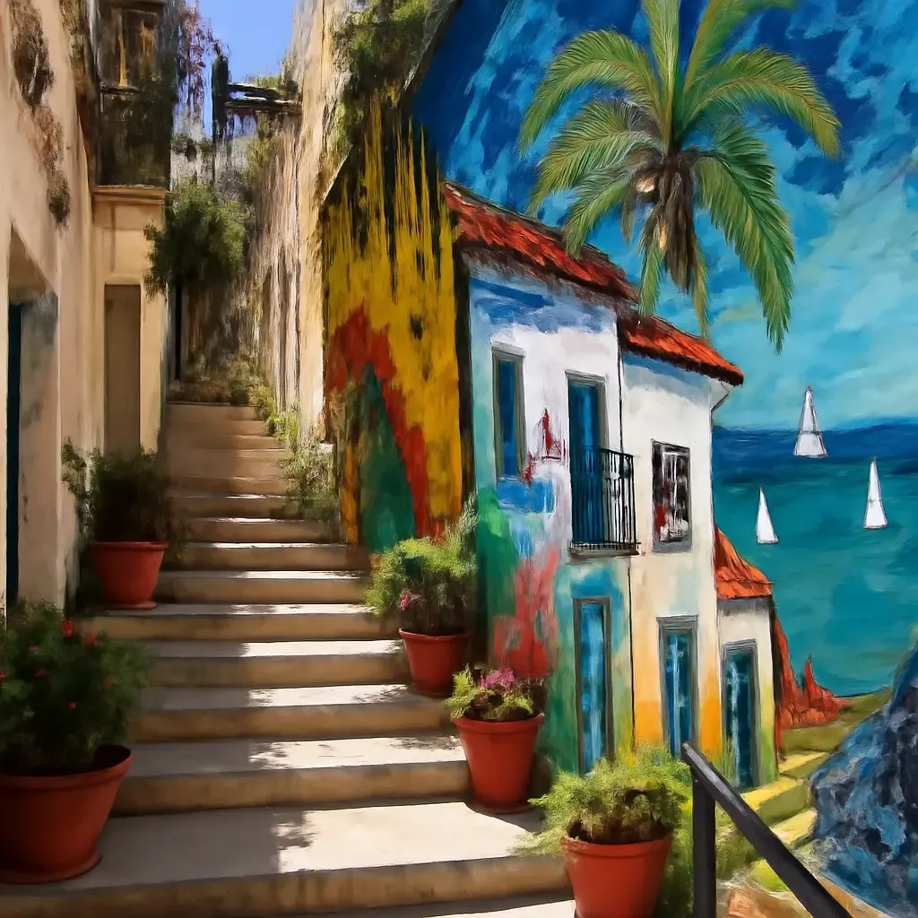 Theater kunst alicante - Street art en muurschilderingen