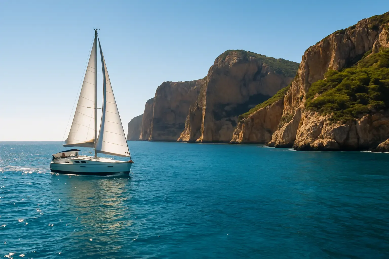 Zeilen aan de Costa Blanca: wind, zon en zee